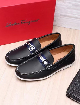 Salvatore Ferragamo Business Casual Men Shoes--129